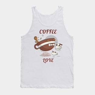 Coffee love,coffee lovers,caffeine life. Tank Top